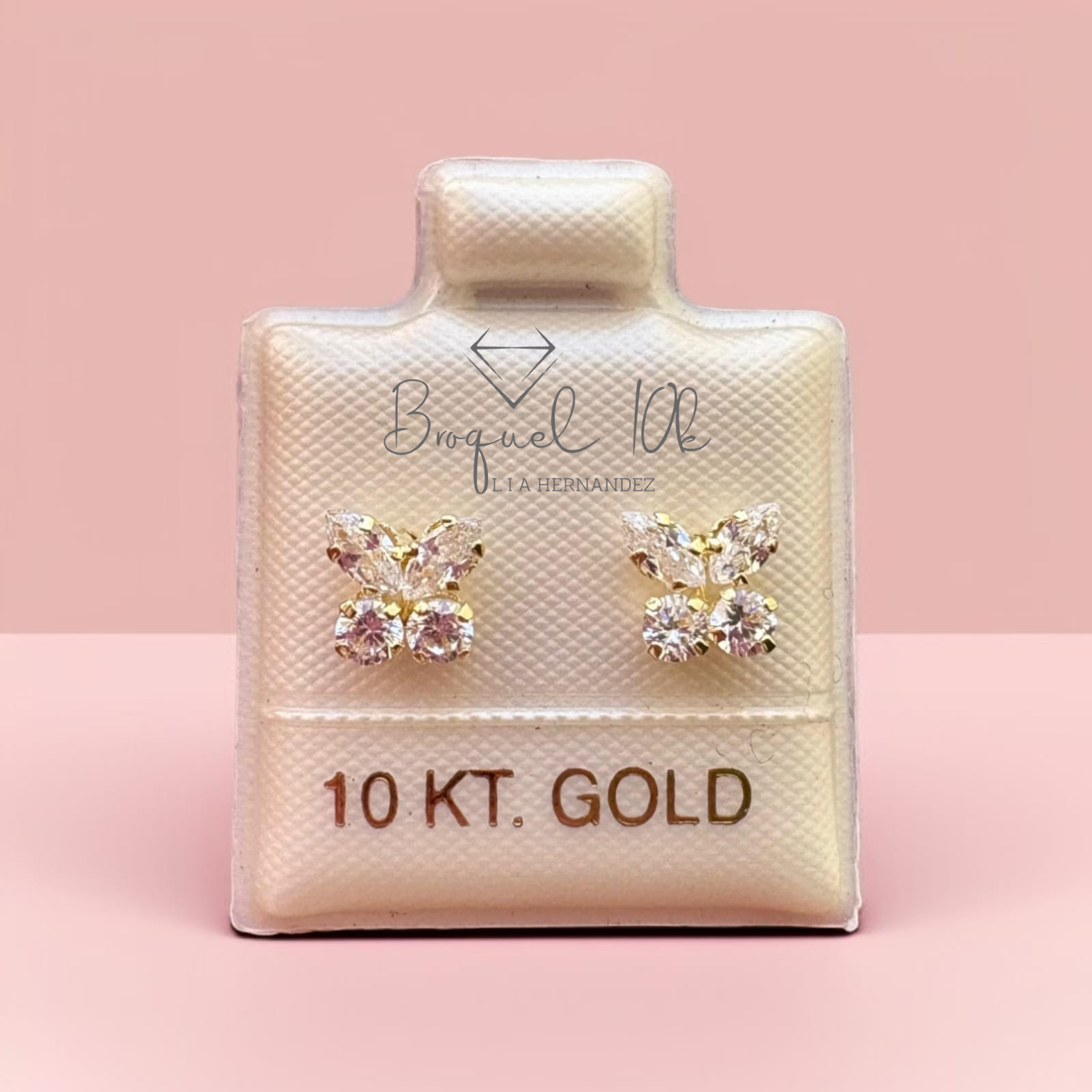 MARIPOSA ZIRCONIA (BLANCA)