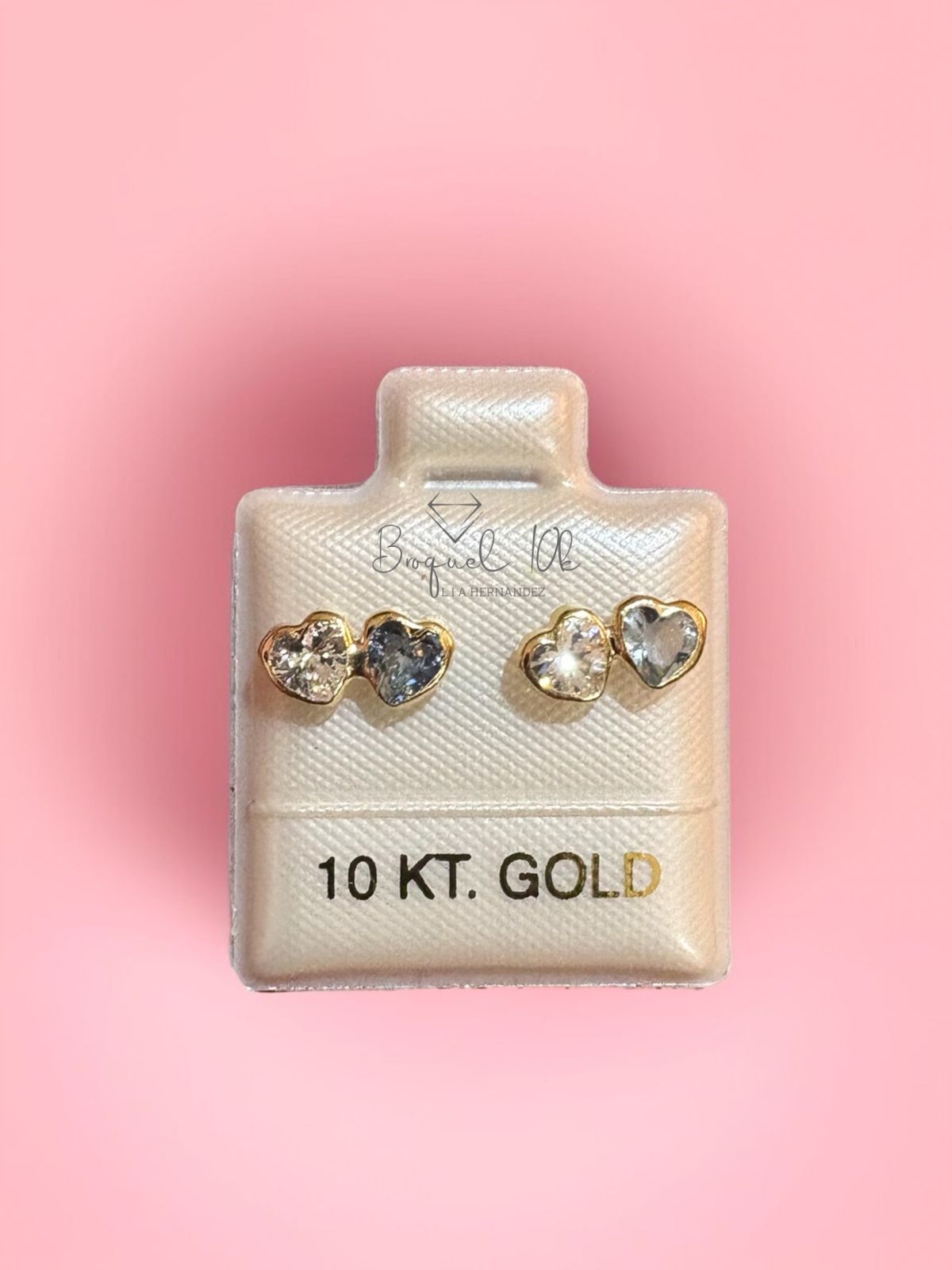 CORAZON BISEL GEMELOS #4 (GRIS)