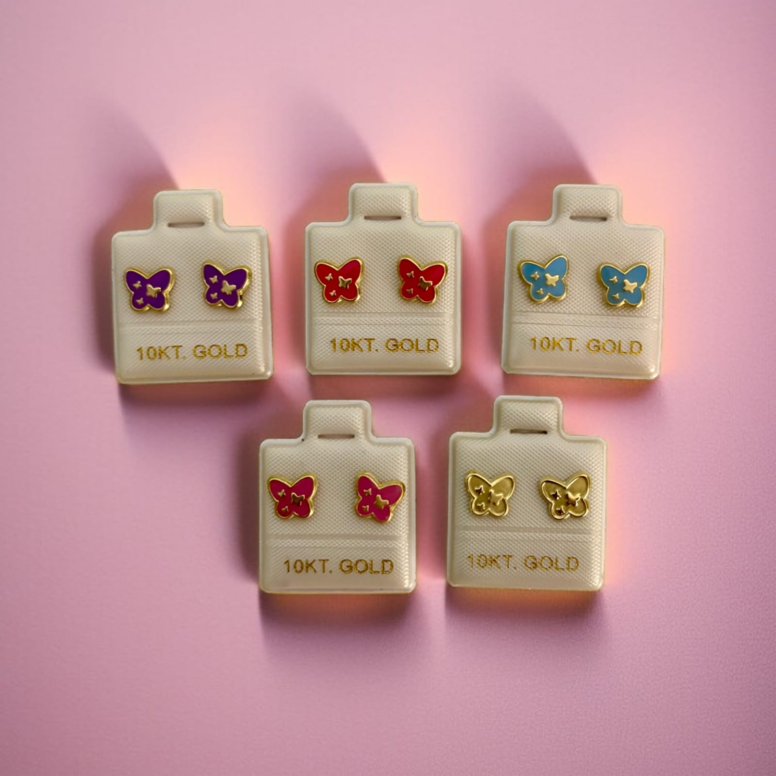 MARIPOSA CON MARIPOSAS (ROJA)