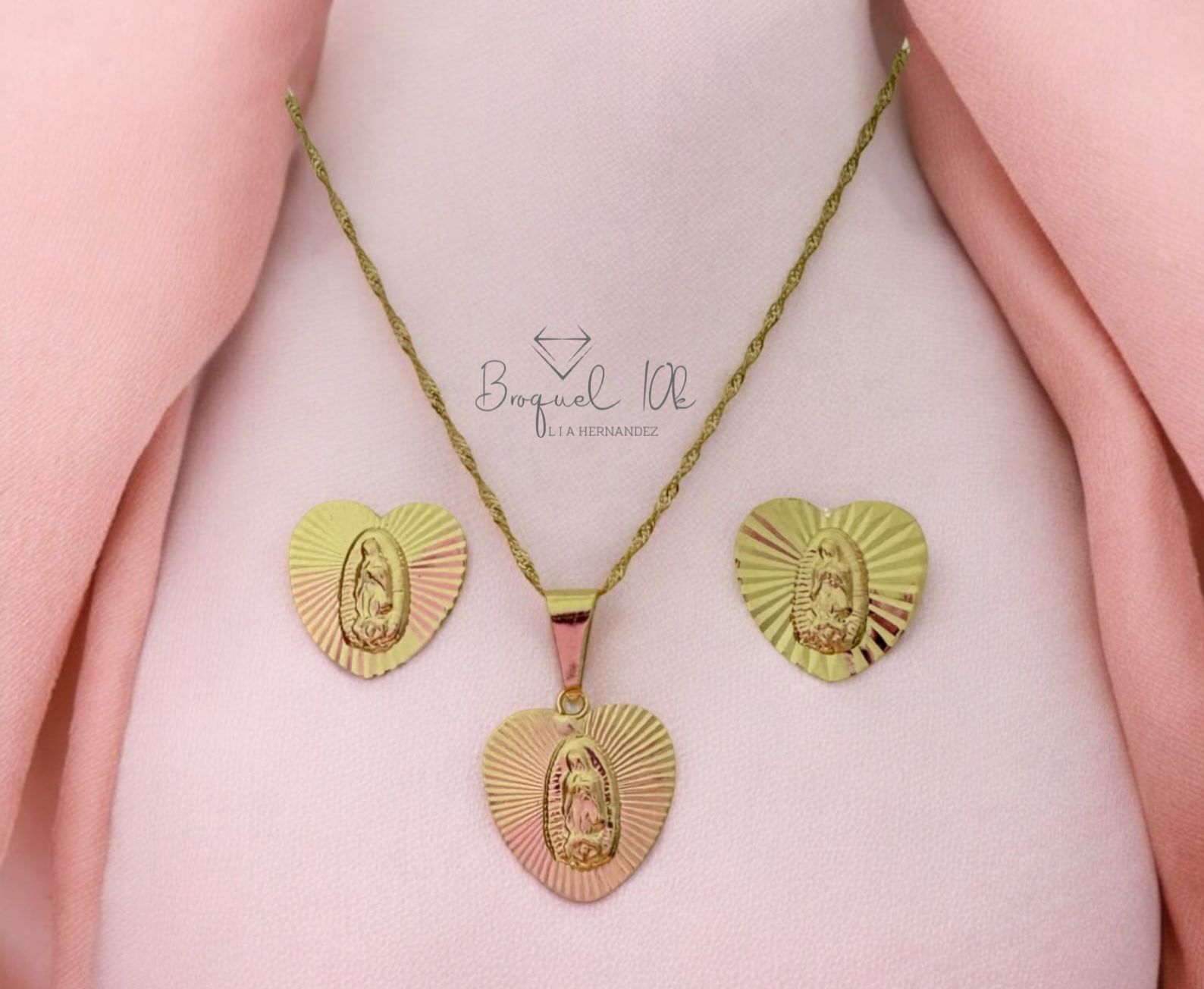 VIRGEN CORAZON DIAMANTADO