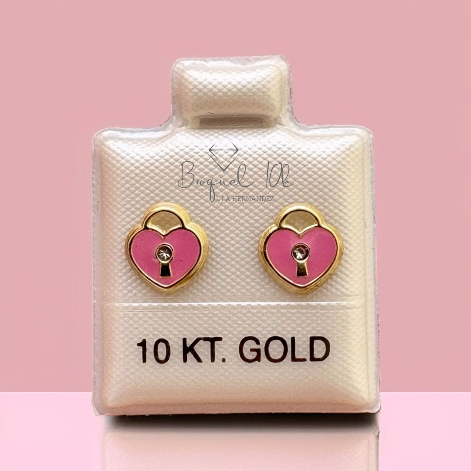 CORAZON CANDADO (ROSA)