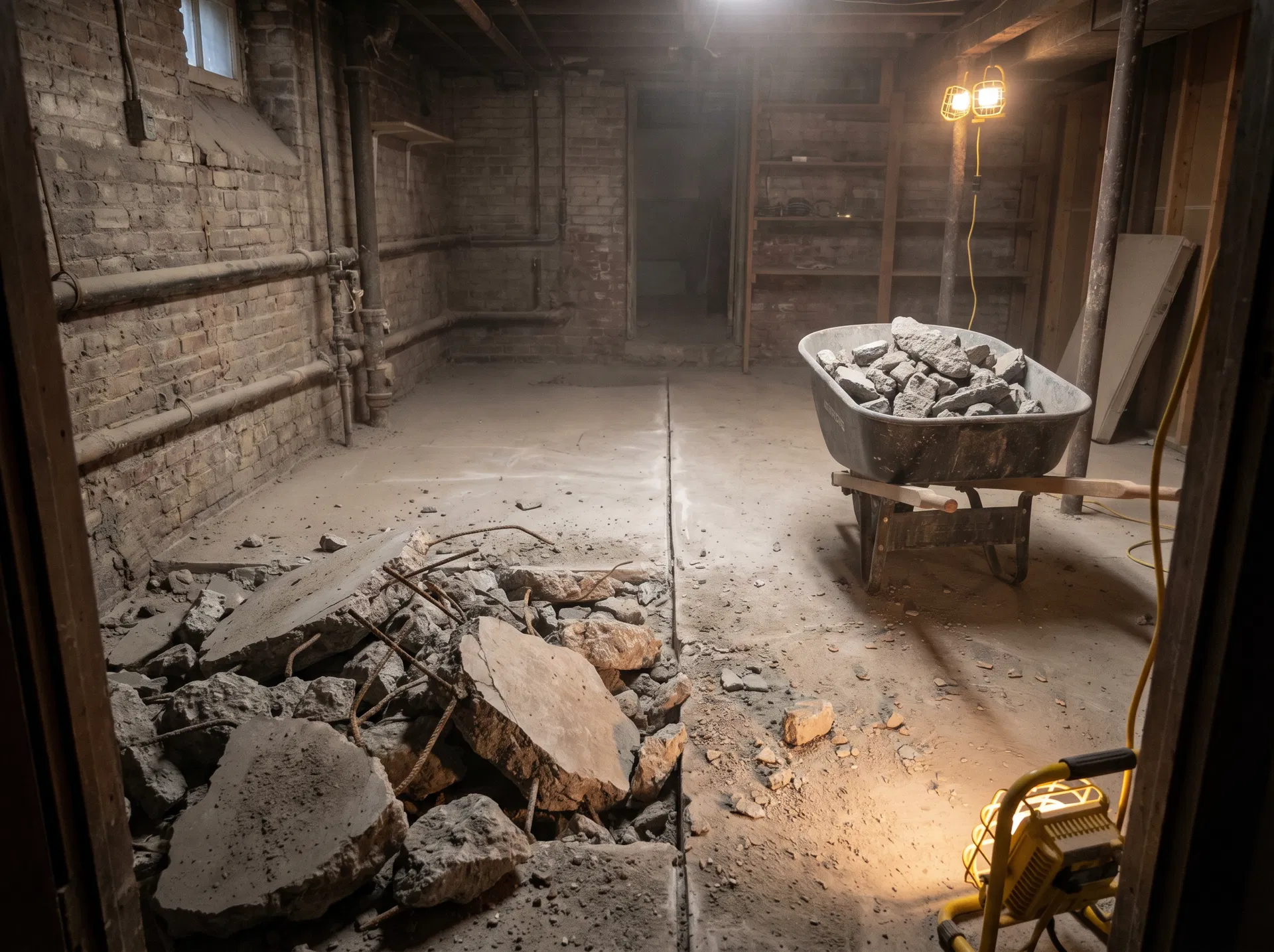 Concrete Slab Removal