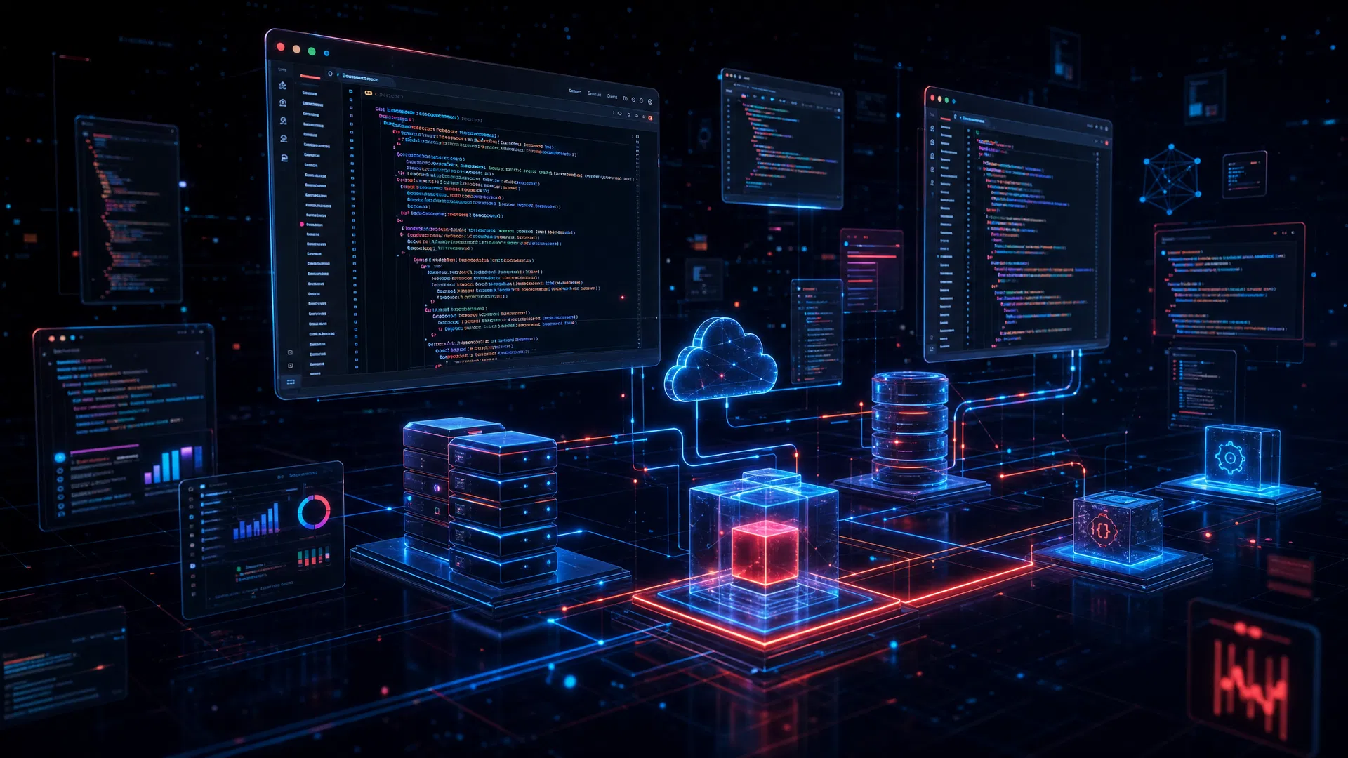 Full-stack development environment