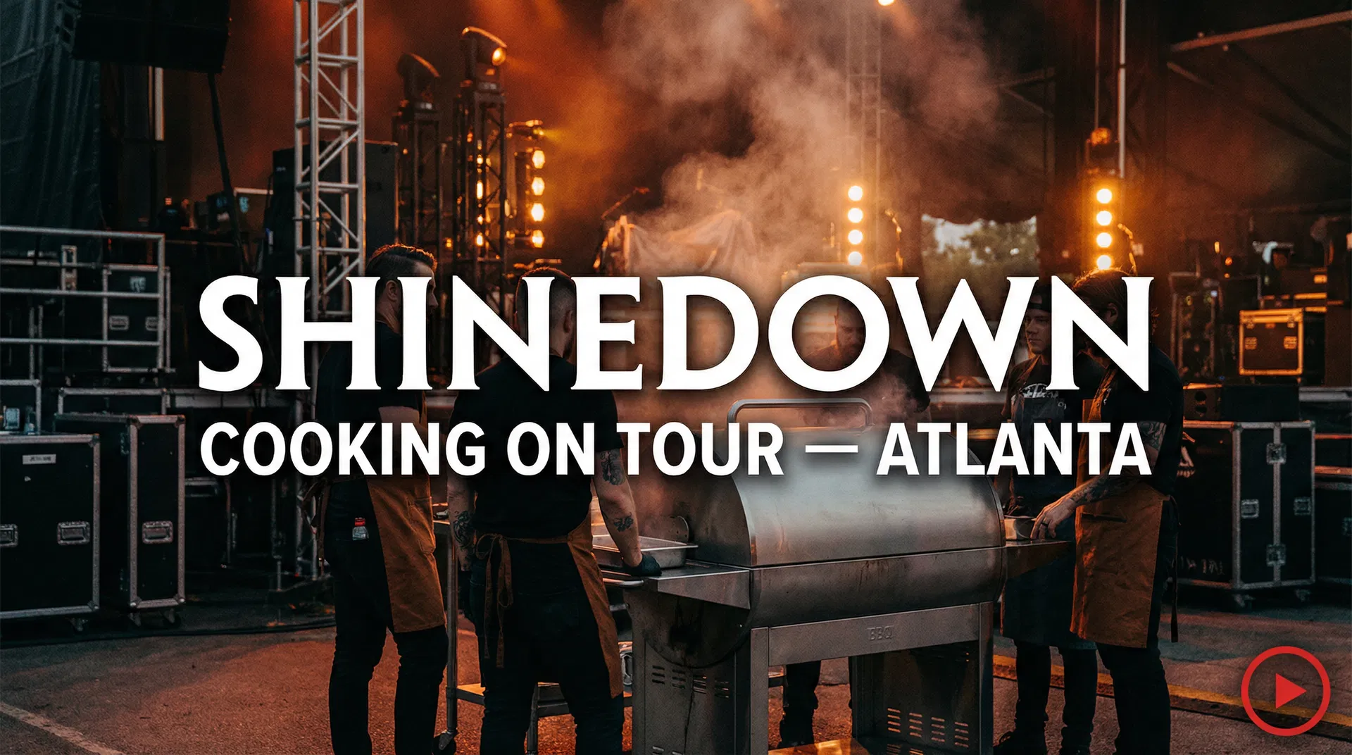 Cooking with Shinedown — Atlanta Tour