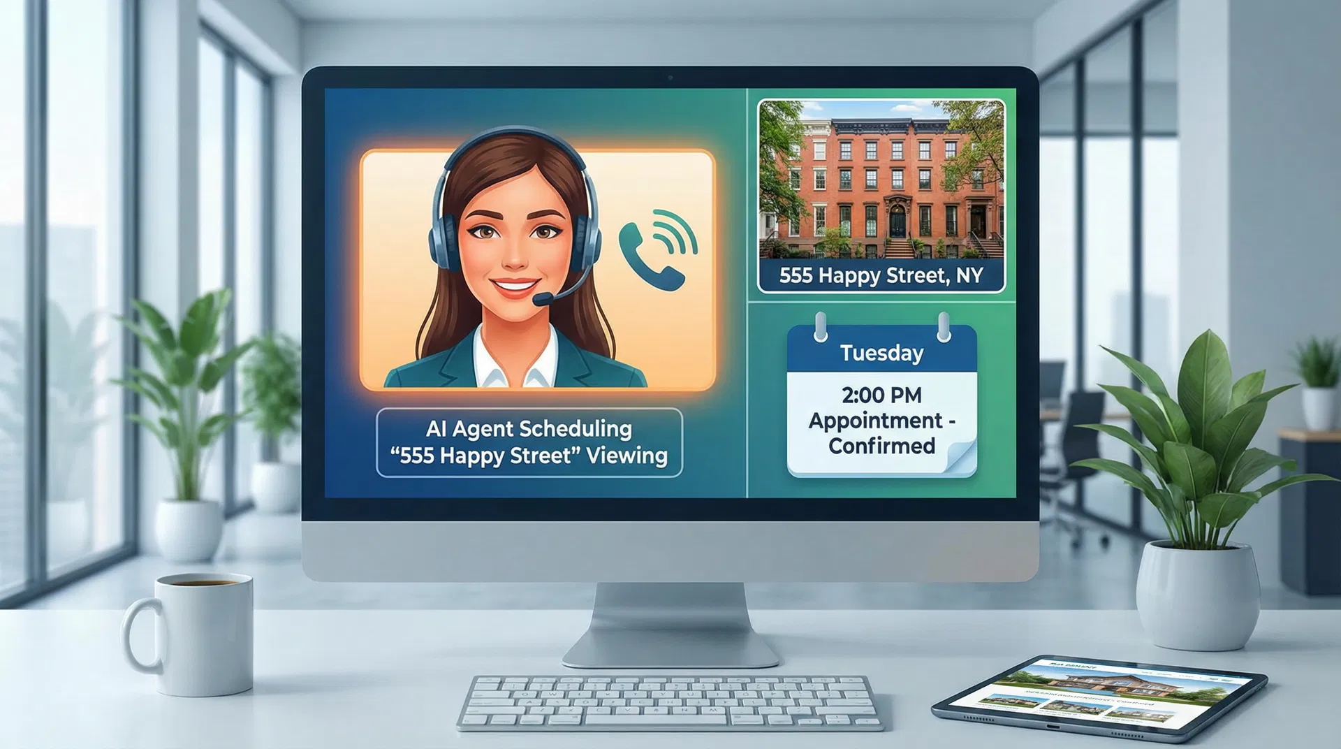 AI Outbound Agent Demo – Real Estate Property Scheduling in New York