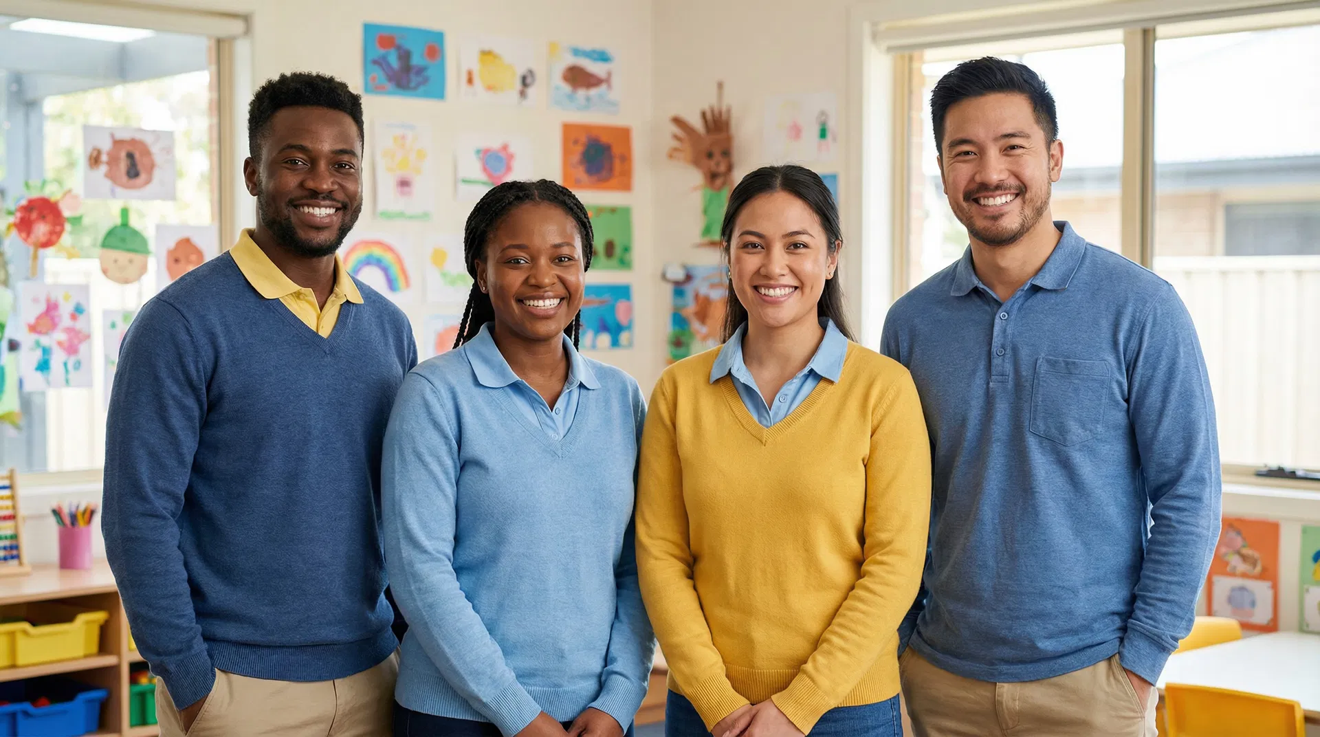 Kids Academy caring staff team