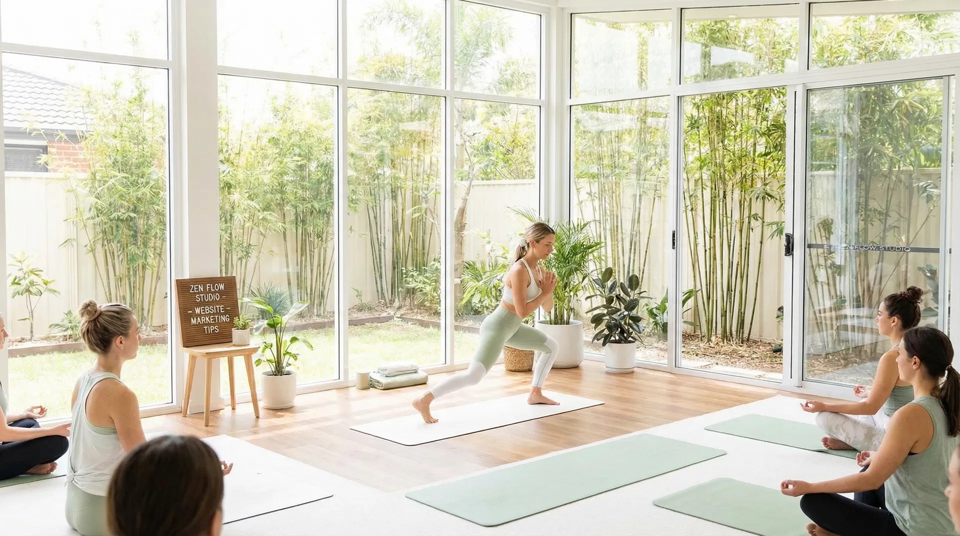 ヨガ・ピラティス教室の集客はHPが鍵！体験予約を3倍にする7つの秘訣