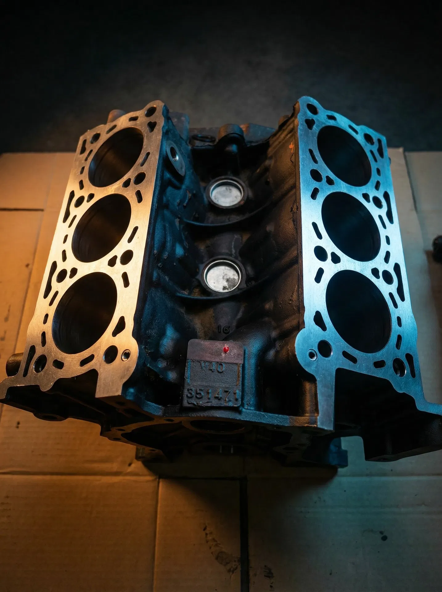 V6 Diesel Cylinder Block — VM48D EcoDiesel