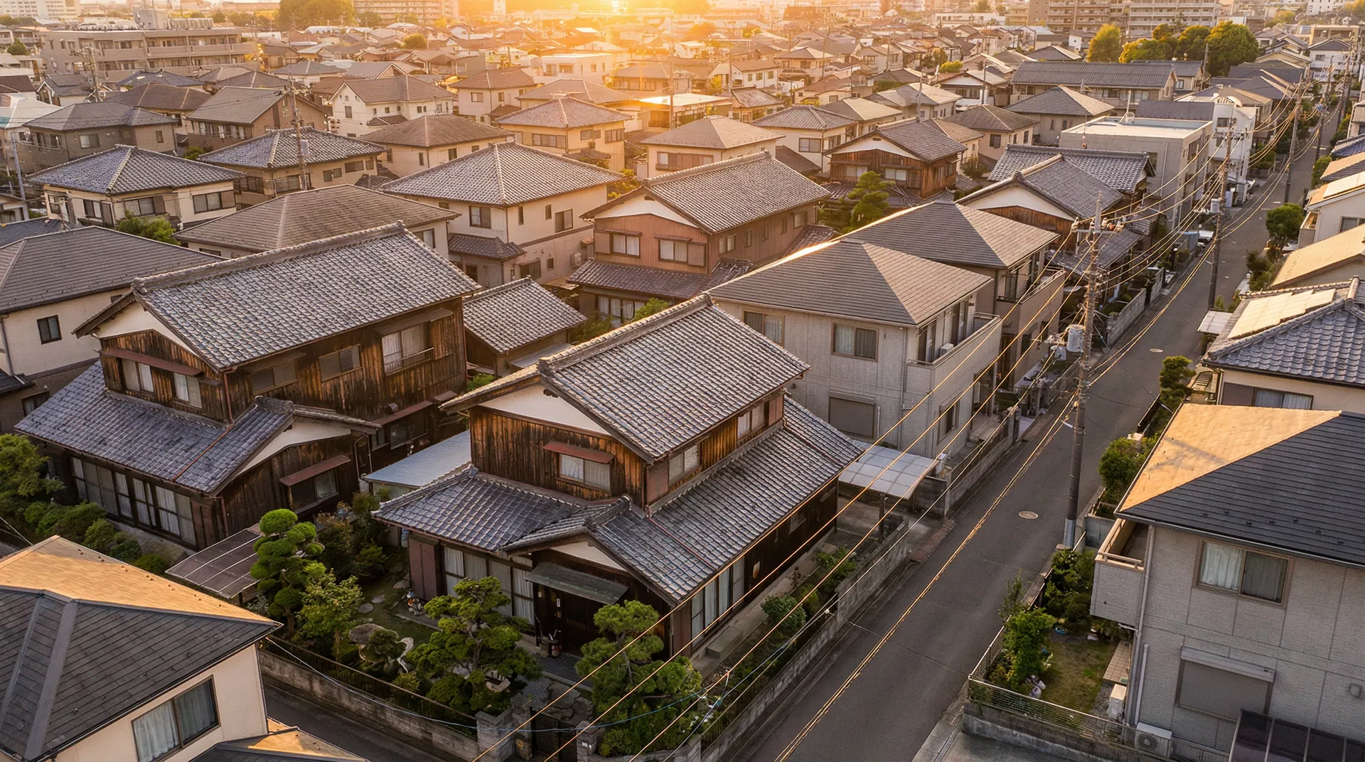 日本の住宅街