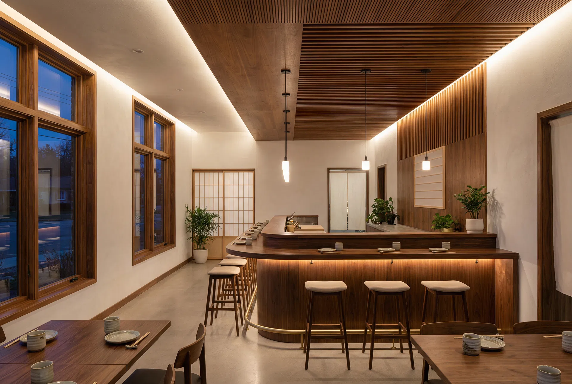 施工完了した店舗内観