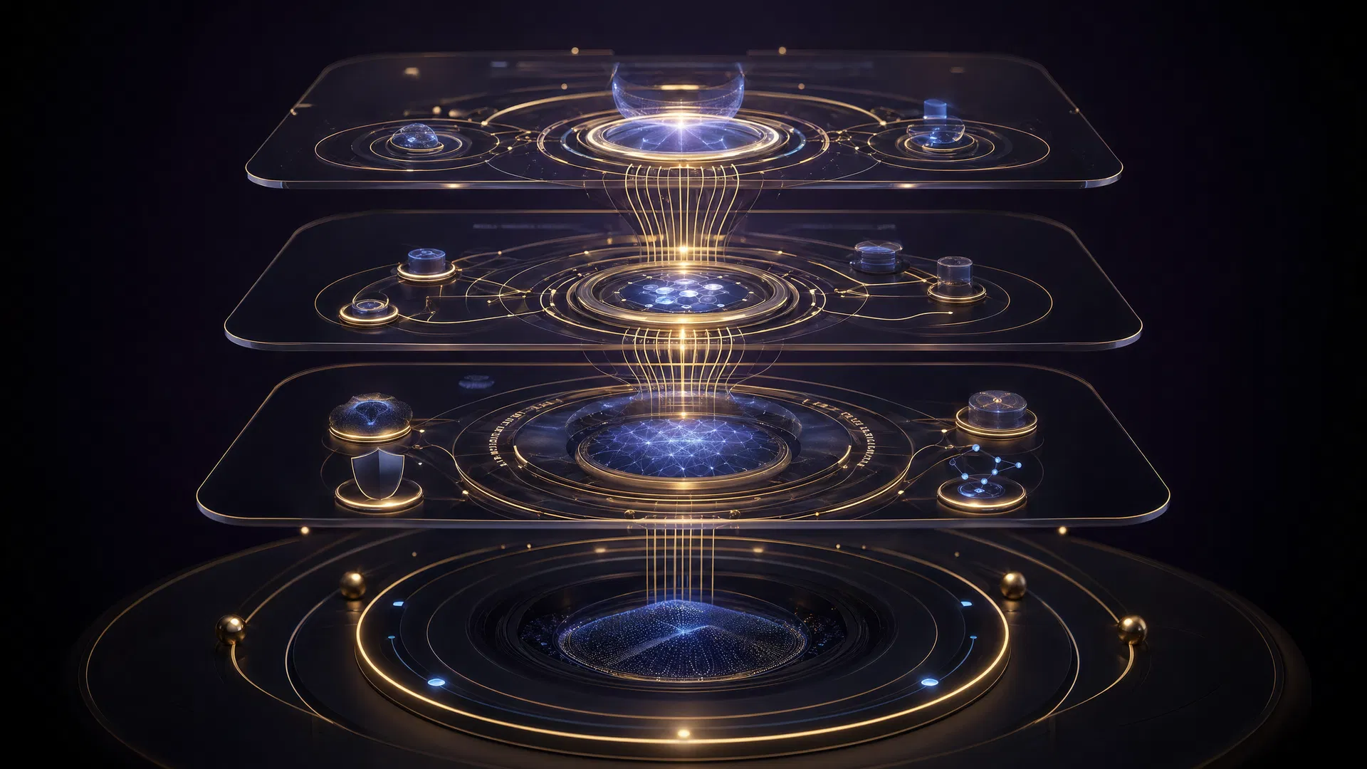Abstract operational resilience system visualization
