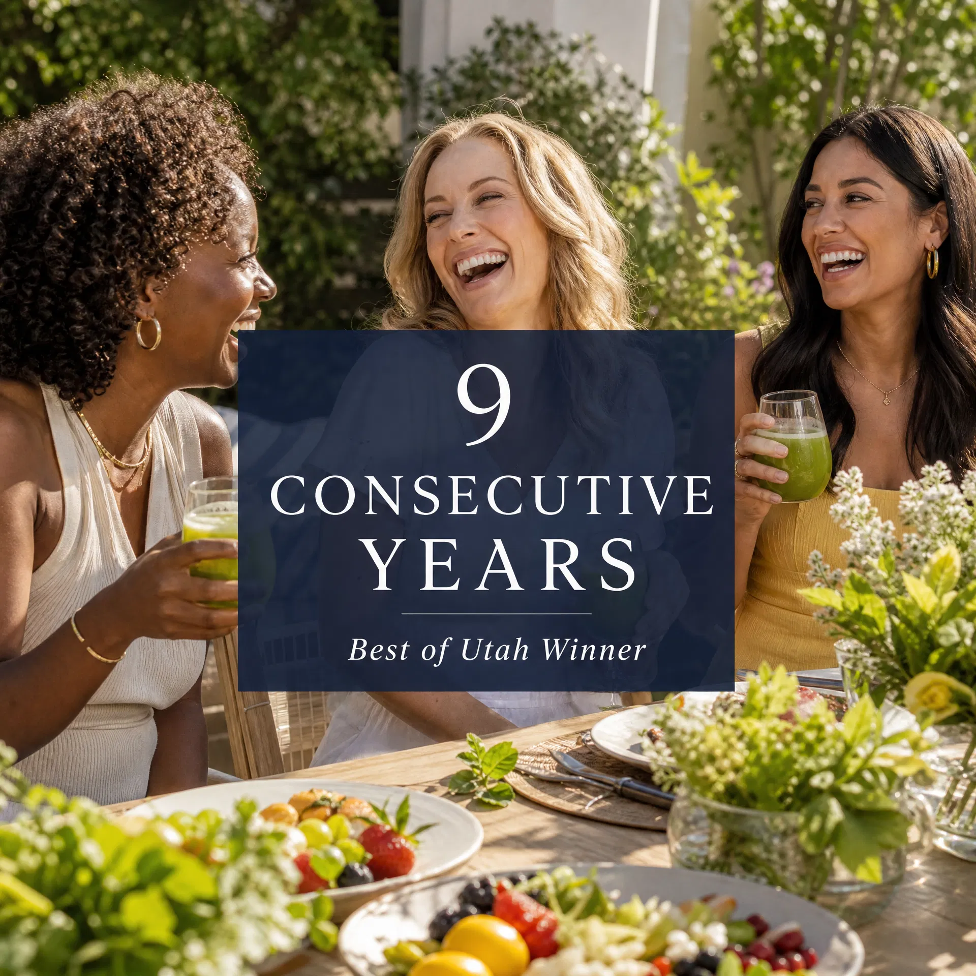 9 consecutive years Best of Utah winner