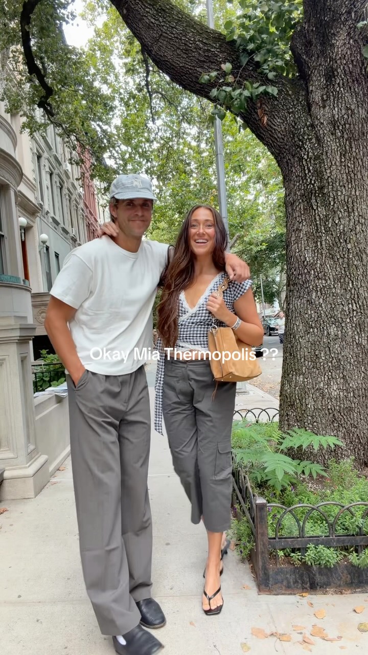 Just wanted a foot poppin kiss!! @tbeesto an outtake on our way to the US Open