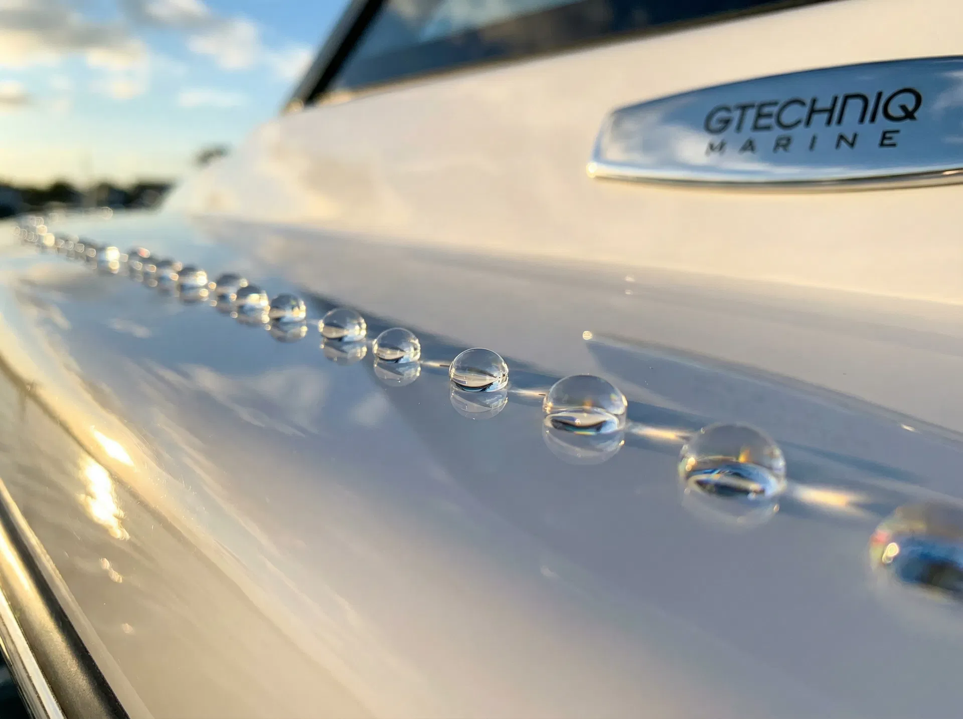 Ceramic Coating Application — Sea Ray 38'