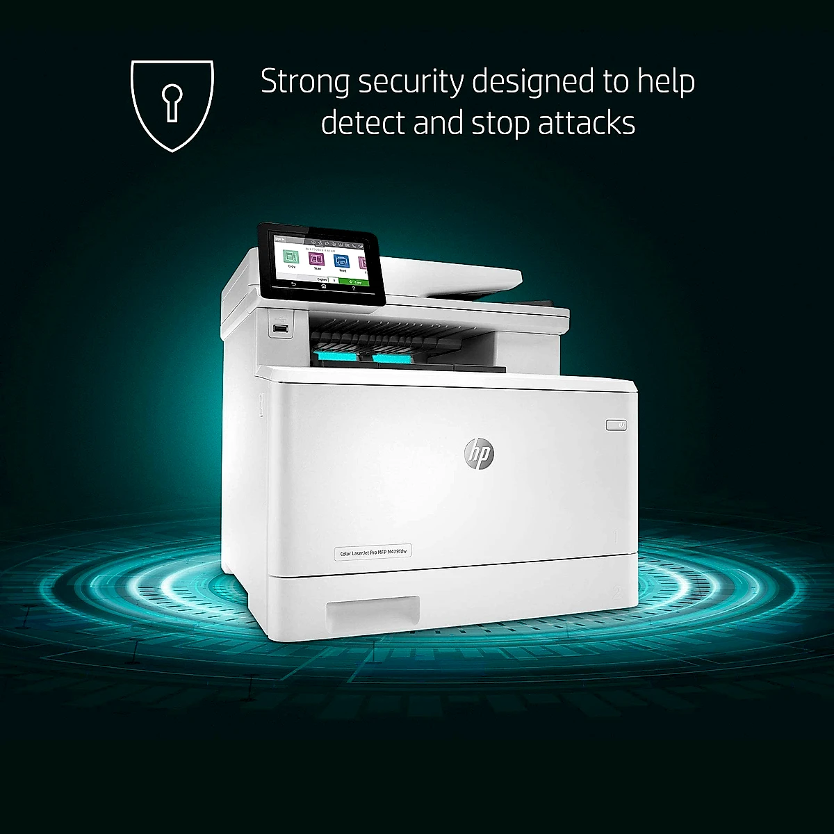 Color Laserjet Pro Impresora láser inalámbrica multifunción M479fdw (W1A80A) (renovada)