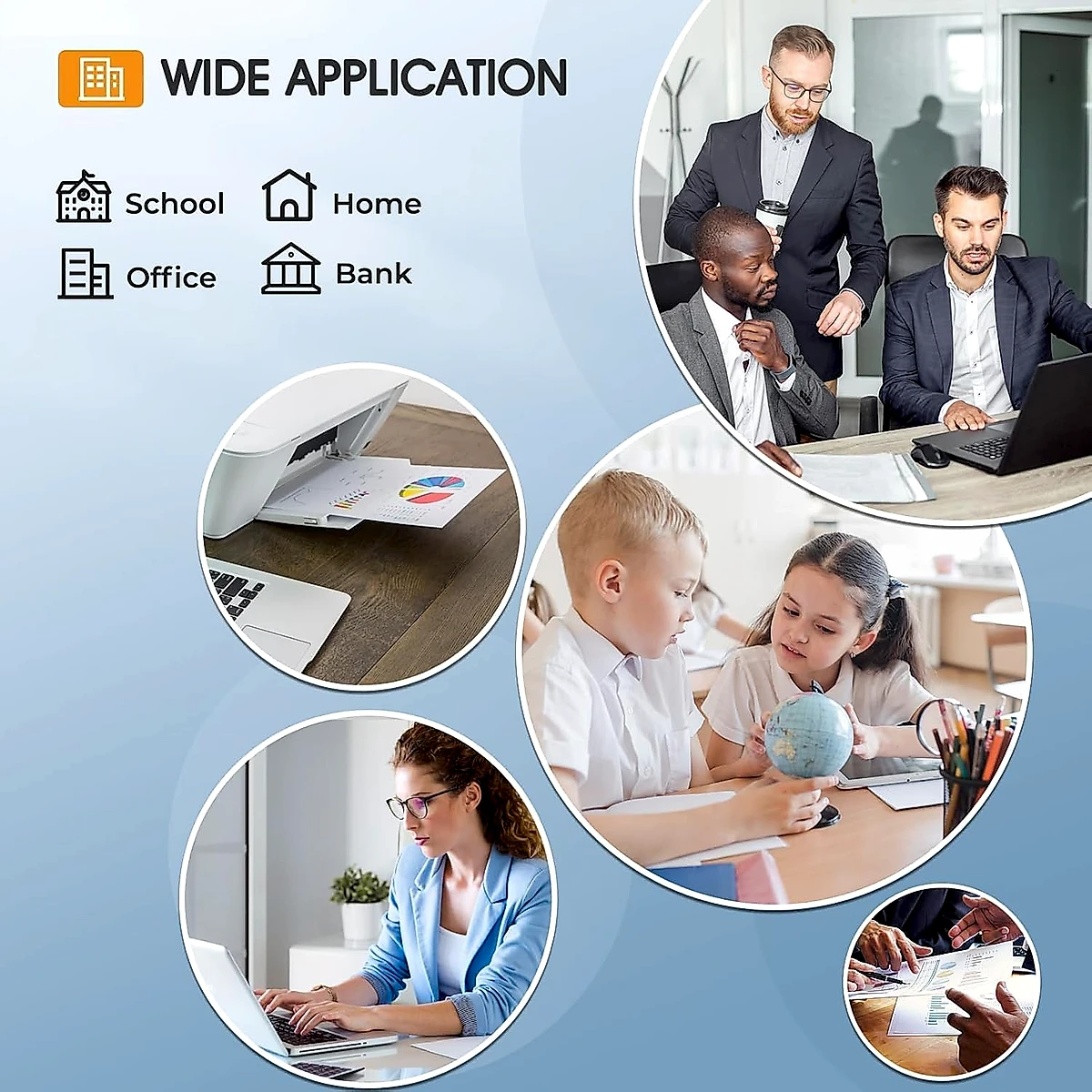 414A Toner Cartridges 4 Pack MFP M479fdw M454dw Compatible for HP414A 414 414X for HP Color LaserJet Pro MFP M479 M479fdw M479fdn M479dw M454dn M479dn M454 Printer Ink (Black Cyan Yellow Magenta)