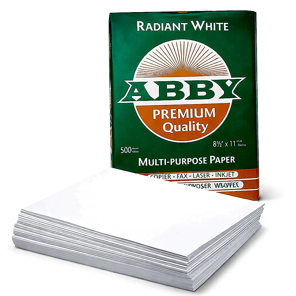 Resma de Papel 8.5” x 11”, 500 Hojas