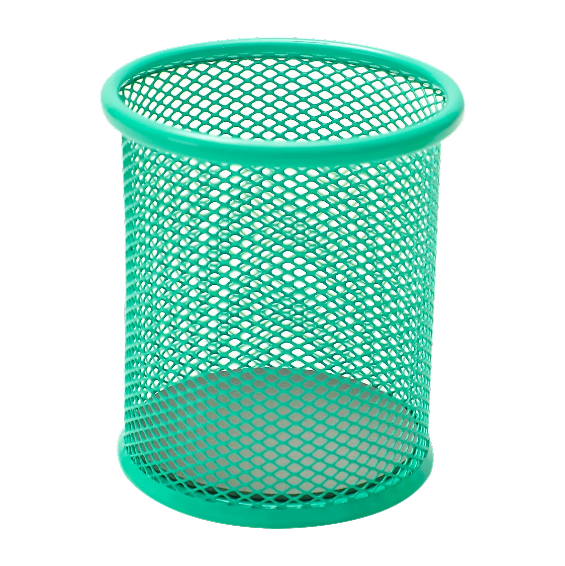 Portalápiz Circular de Malla Metálica