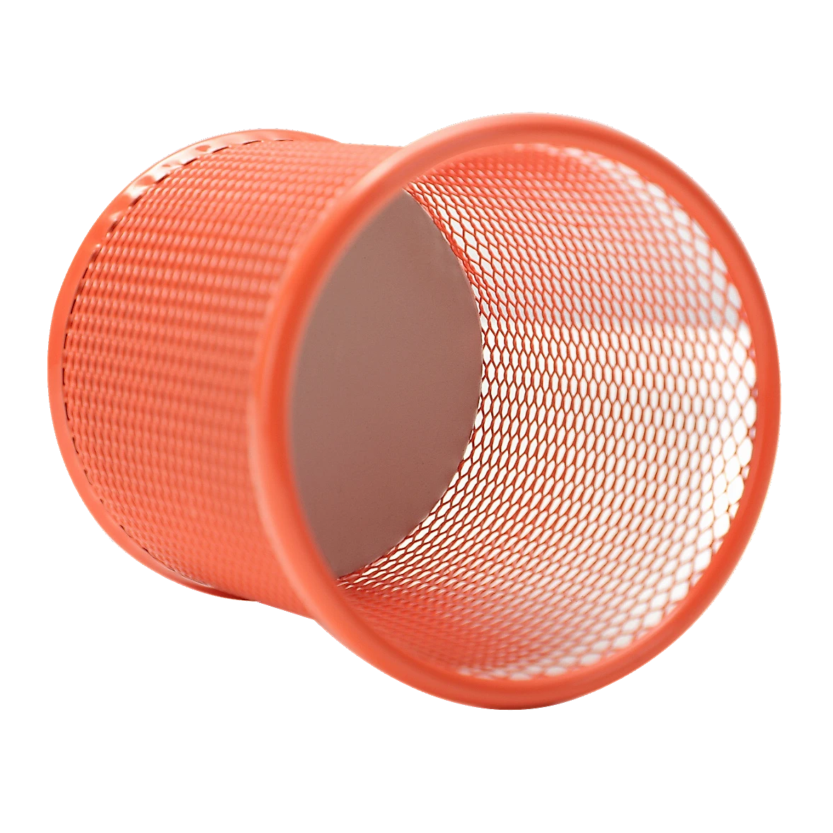 Portalápiz Circular de Malla Metálica