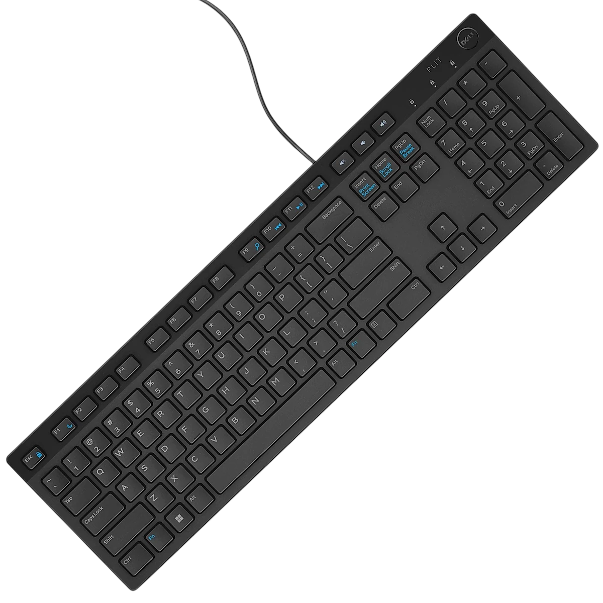 Teclado USB DELL KB216 en Español, Negro