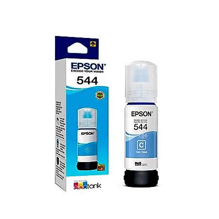 Tinta Epson 544 Cyan para Impresoras L3110, L3150, L5190