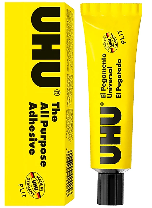 Pegamento de Silicón Pegatodo UHU en Gel, 125 ml