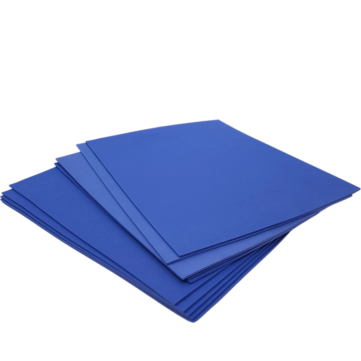 Foamy Liso 9" x 12", Color Azul Oscuro, 10 Hojas