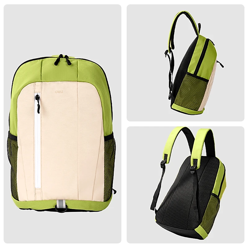 Mochila de Viaje 15" Estilo Minimalista, Verde