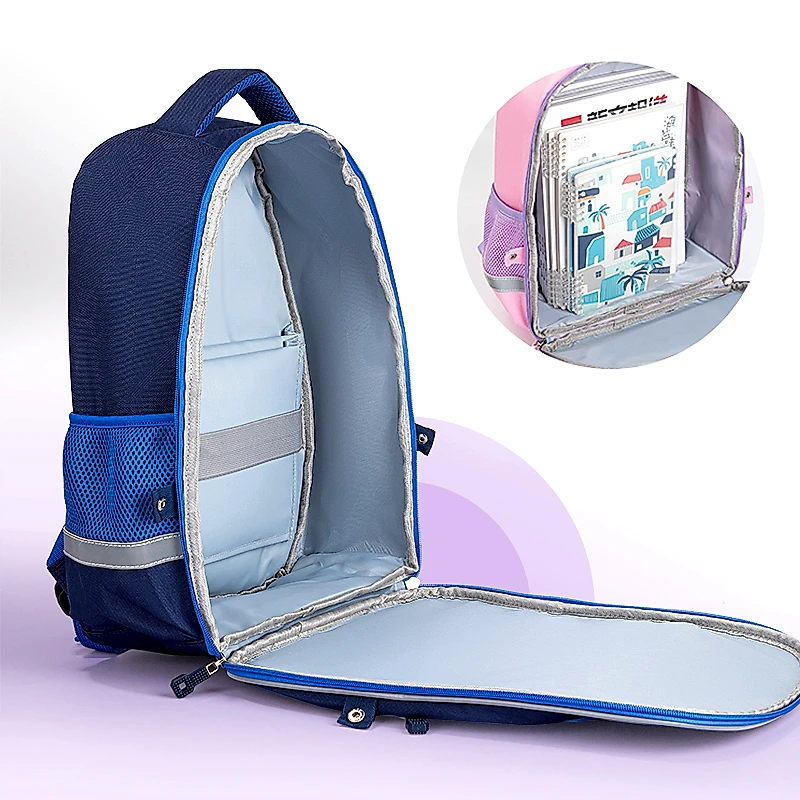 Mochila Escolar 14" Azul para Estudiantes