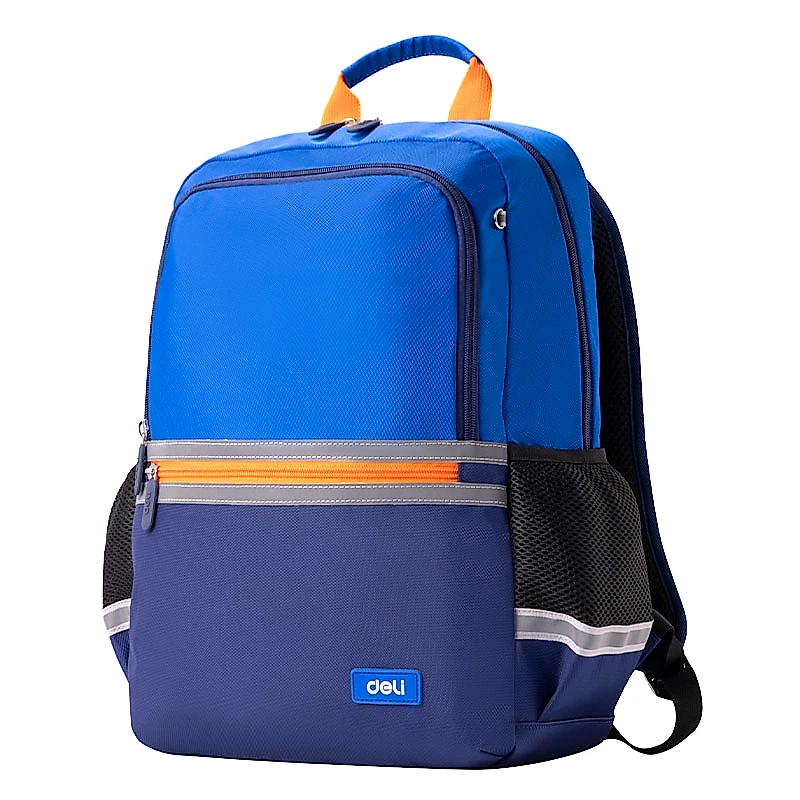 Mochila Escolar 16" Azul para Estudiantes Deli BB159