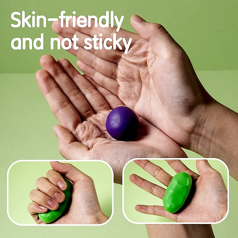 Masilla Infantil para Niños, 6 Colores - Deli H712-6