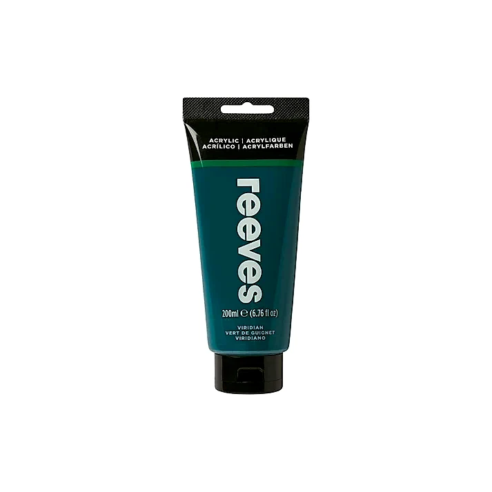 Pintura Acrílica Reeves Verde Viridian 200 ml