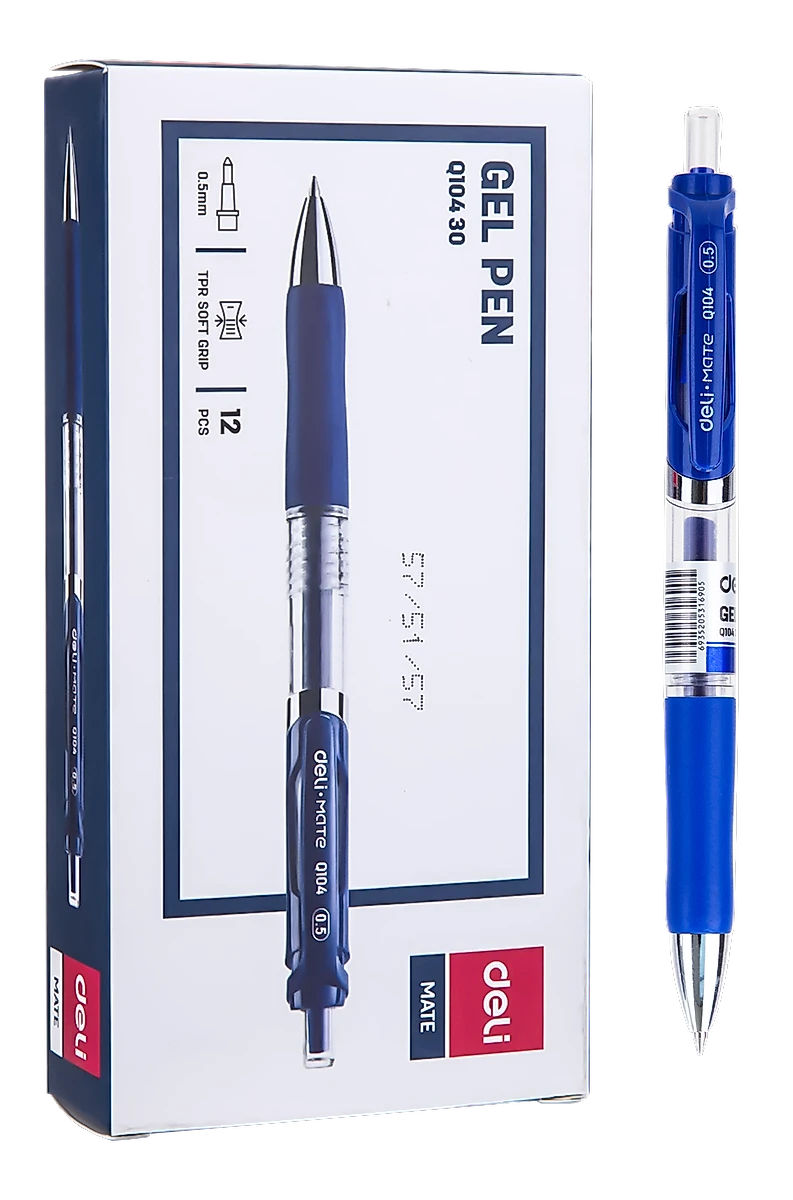 Bolígrafo de Gel 0.5 mm - Deli Mate Q104