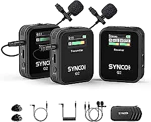 SYNCO G2(A1) 2.4G Wireless Microphone System with Display