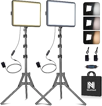 Kit de iluminación para fotografía de 2 paquetes