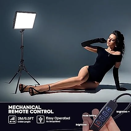 Kit de iluminación para fotografía de 2 paquetes