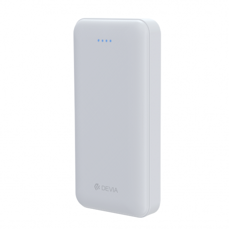 Power Bank V2 20000 mAh - Serie Devia Kintone - Blanco