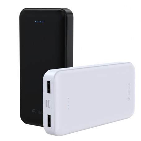 Power Bank V2 20000 mAh - Serie Devia Kintone - Blanco