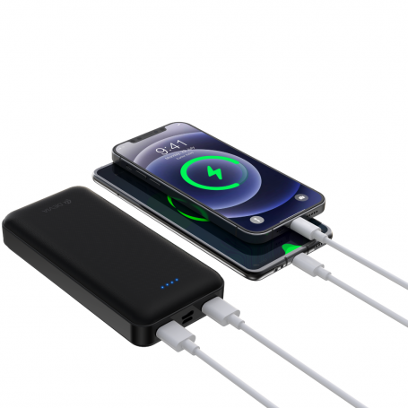 Power Bank V2 20000 mAh - Serie Devia Kintone - Blanco