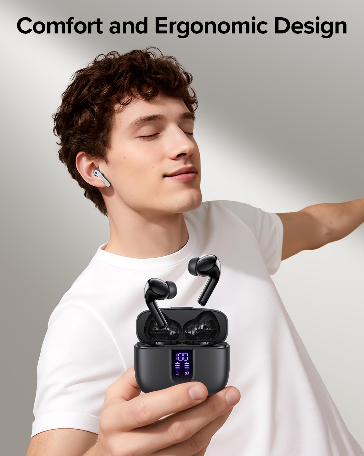 Bluetooth Headphones True Wireless Earbuds