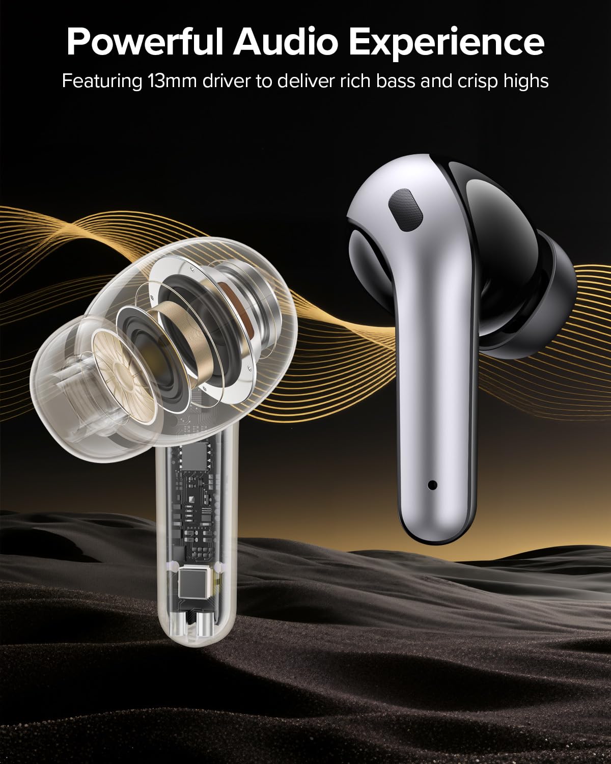 Bluetooth Headphones True Wireless Earbuds