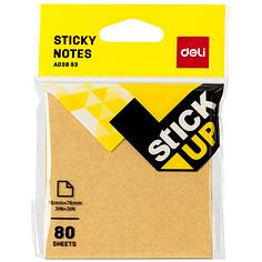 Nota Adhesiva (Post-it) 3x3 Color KRAFT, 80 Hojas