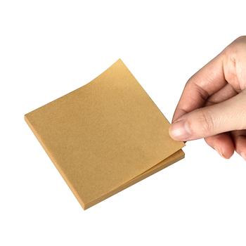 Nota Adhesiva (Post-it) 3x3 Color KRAFT, 80 Hojas