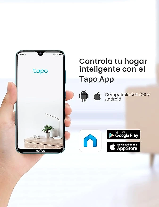 Tapo 2K Security Camera, Indoor Pan/Tilt