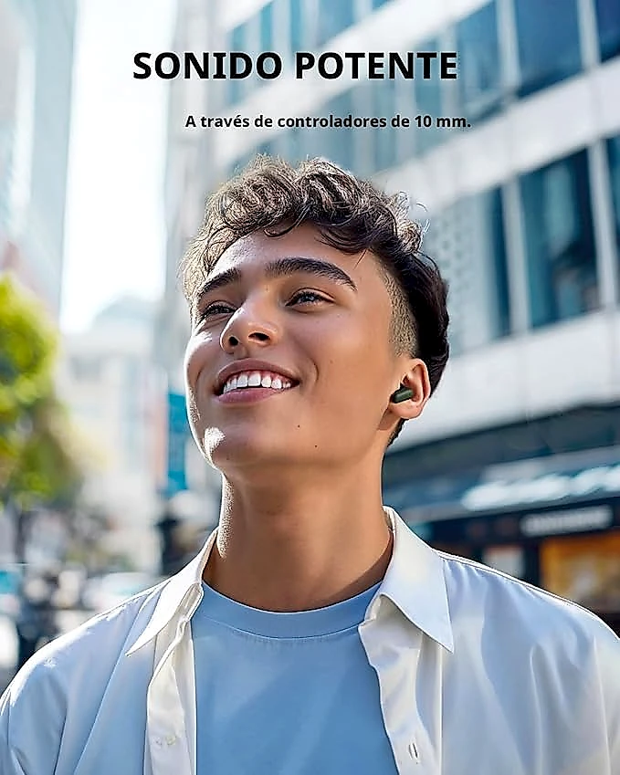 Audifonos inalambricos Anker Soundcore P30i 2 En 1 Con Soporte Para Telefono Y Cancelacion De Ruido