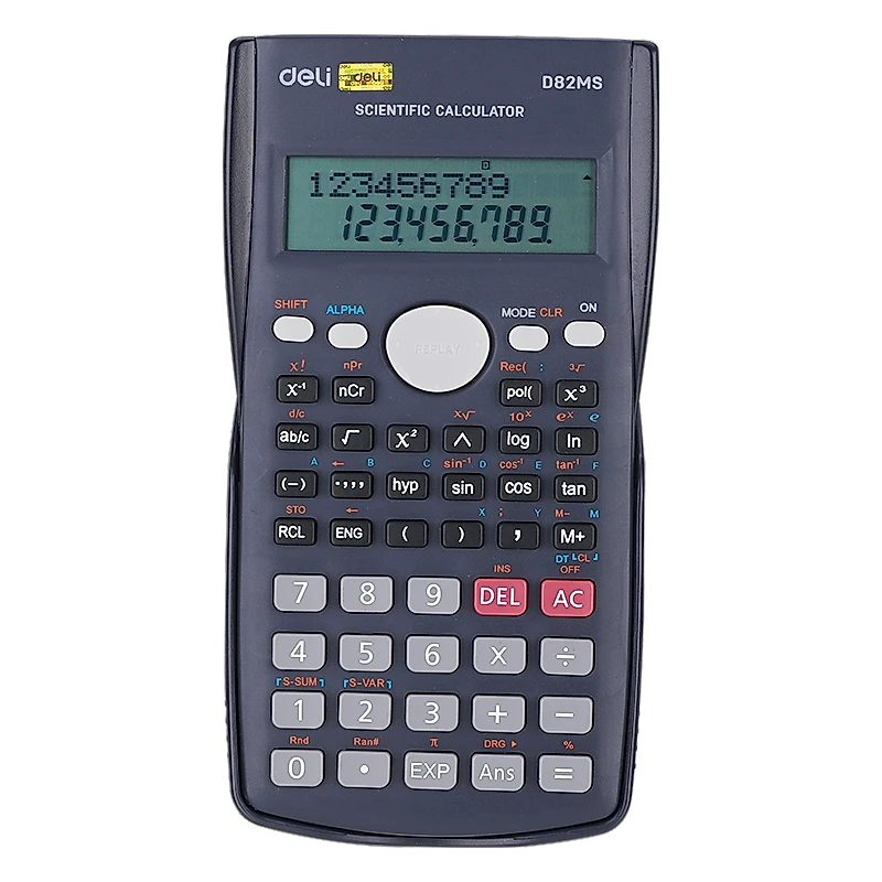 Calculadora Científica Deli D82MS, 240 Funciones