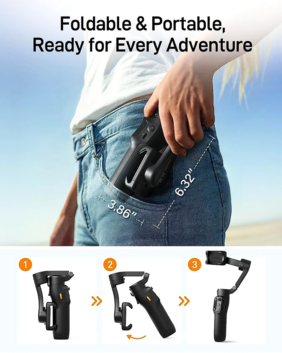 Estabilizador SE hohem iSteady M6 para teléfono