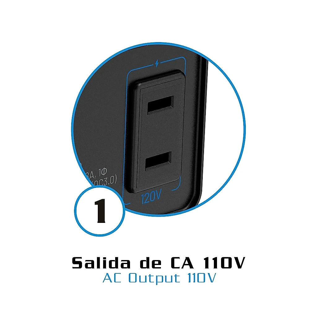 Forza Batería Portátil con Carga Eficiente 100 W