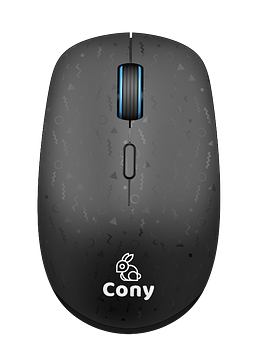Mouse Inalámbrico Cony 2.4 Ghz, 1600 DPI