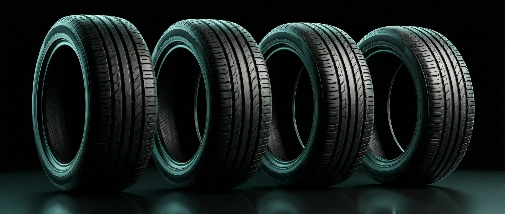 Four premium tires